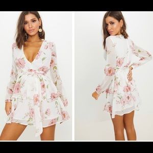 PrettyLittleThing Brand New Floral Dress w tags.